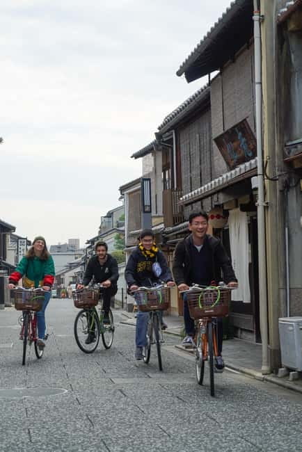4.5-hr Kyoto Historical Highlights Bike Tour with UNESCO - The ride toward Nanzen-ji and Heian Shrine