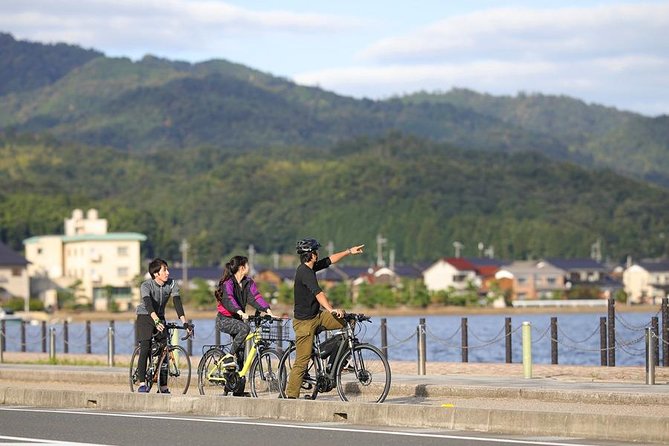 Amanohashidate Sand bar & culture e-bike tour - Seeing Amanohashidate from Amanohashidate View Land