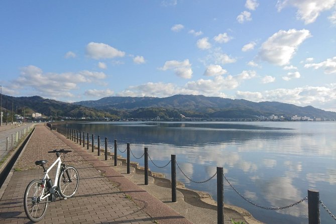 Amanohashidate Sand bar & culture e-bike tour - Manai Shrine and the first descent of the gods