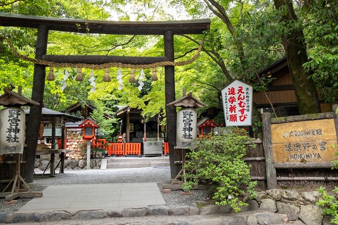 Arashiyama Hidden Gems: Walking Tour escaping crowds - Starting at Nonomiya Shrine and its black torii