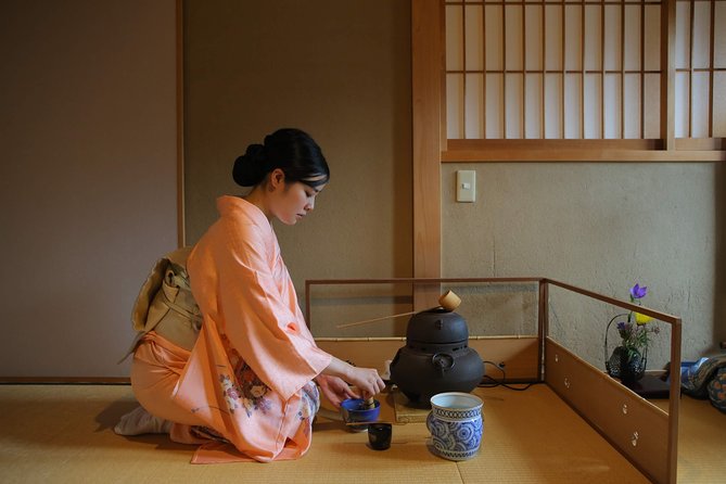 Authentic Kyoto Tea Ceremony: Camellia Flower Teahouse - Watching the formal preparation