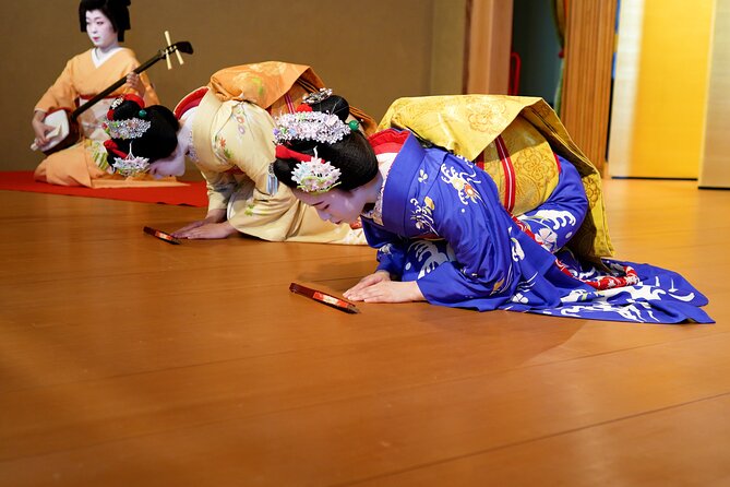 Authentic Maiko Experience＆Kyoto Dinner (Free drink) at Noh Stage - Key details of the Kyoto maiko evening