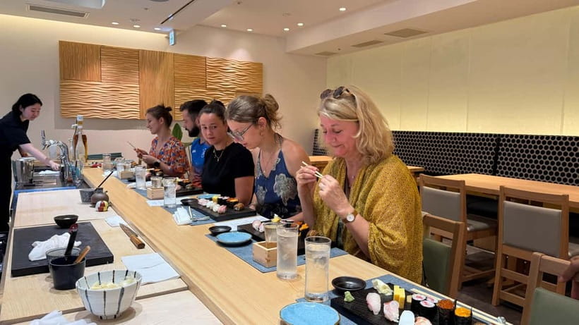 Authentic Tea Ceremony & Sushi in The Museum of Kyoto - Sushi Shin sets the tone with precision