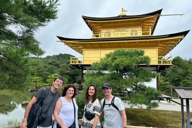 Crowd-Free Kyoto: Fushimi Inari, Nijo Castle & Kinkaku-ji - Kinkaku-ji is the grand finale