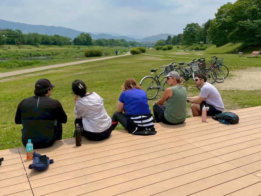 Cycle Kyoto's Hidden Gems & Gion Stroll - The Imperial Palace and a Zen temple