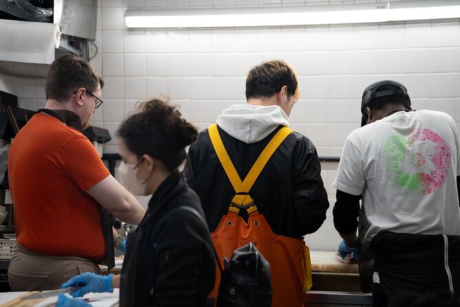 Fish Cutting workshop in Kyoto Japan - Preparing three kinds of fish