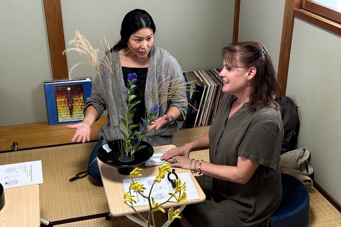 Ikebana Floral Design Workshop in Kyoto - Making ikebana, not just watching it