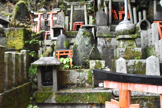 Inside of Fushimi Inari - exploring and lunch with locals - Torii gates, worship stones, and the meaning behind the route