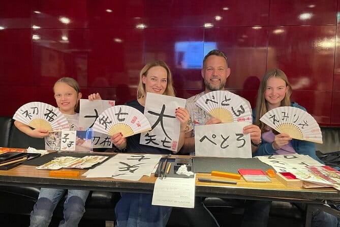 Japanese Calligraphy - Shodo - Lesson (near Kyoto Station) - Key points to know before you book
