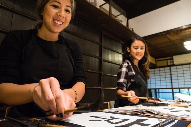 Japanese Calligraphy - Shodo - Lesson (near Kyoto Station) - What families and children can expect