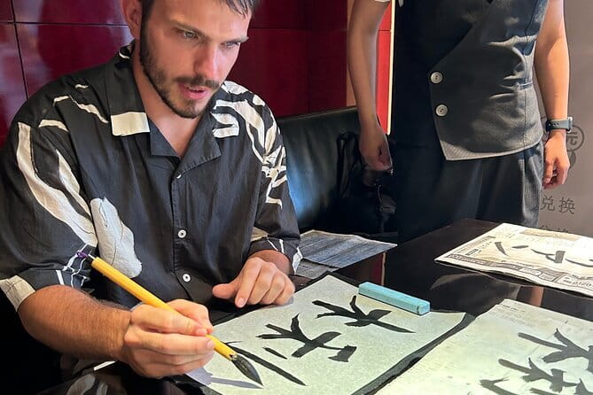 Japanese Calligraphy - Shodo - Lesson (near Kyoto Station) - Souvenirs with more meaning than a shop purchase