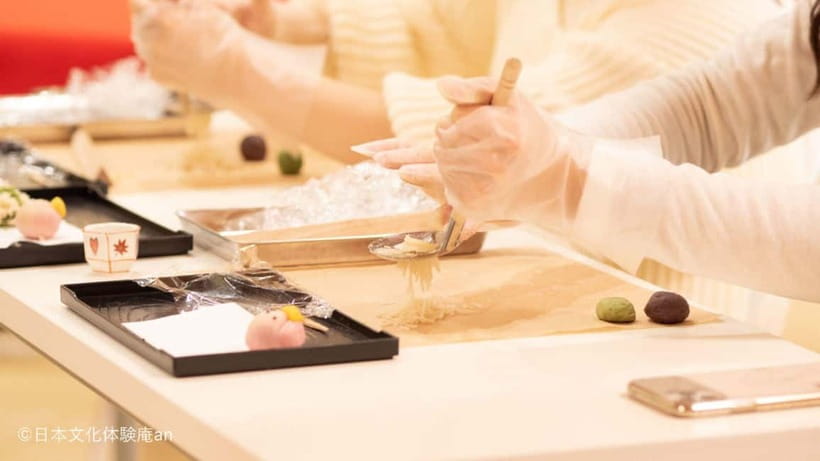 Japanese Traditional Sweets ''Nerikiri'' making - What nerikiri tells you about Japanese sweets