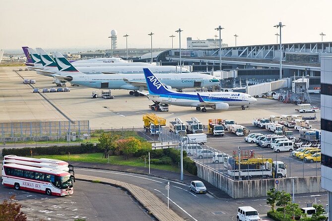 Kansai KIX pick up or drop off service⇋Kyoto urban area - What the ride is like for tired families and larger groups