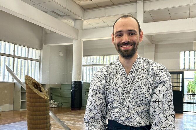 Kendo and samurai experience in Kyoto - Samurai clothing and the photo session