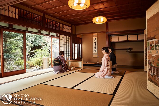 Kimono Tea Ceremony at Kyoto Maikoya, NISHIKI - Location, timing, and value at $65.66