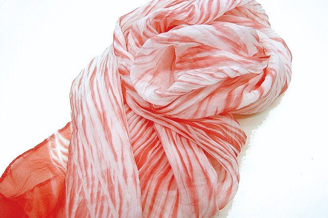 Kyo-arashi Shibori Scarf Class - What could disappoint you