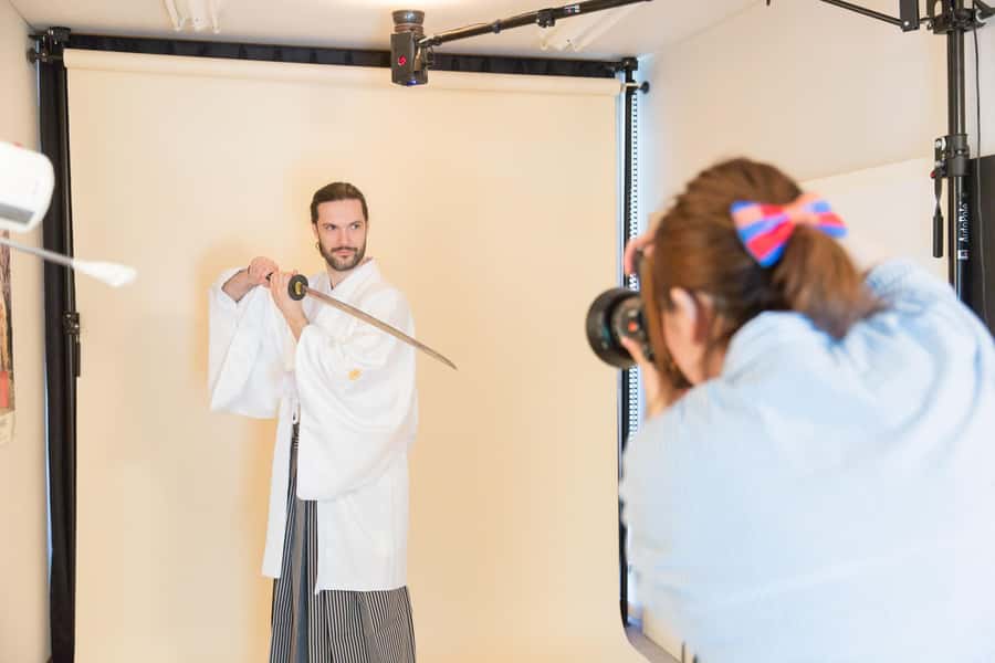 Kyoto: 2-Hour Maiko Makeover and Photo Studio Shoot - A professional indoor studio shoot