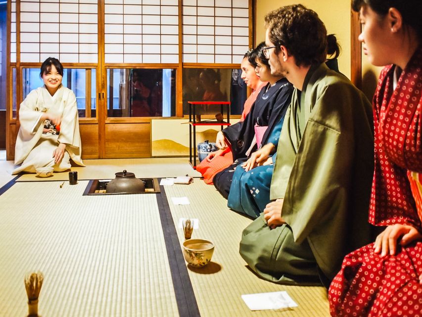 Kyoto: 45-Minute Tea Ceremony Lesson Experience - Sitting on tatami and entering the tea house