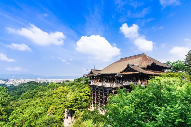 Kyoto 6hr Instagram Highlights Private Tour with Licensed Guide - Kiyomizudera and the view from its wooden terrace