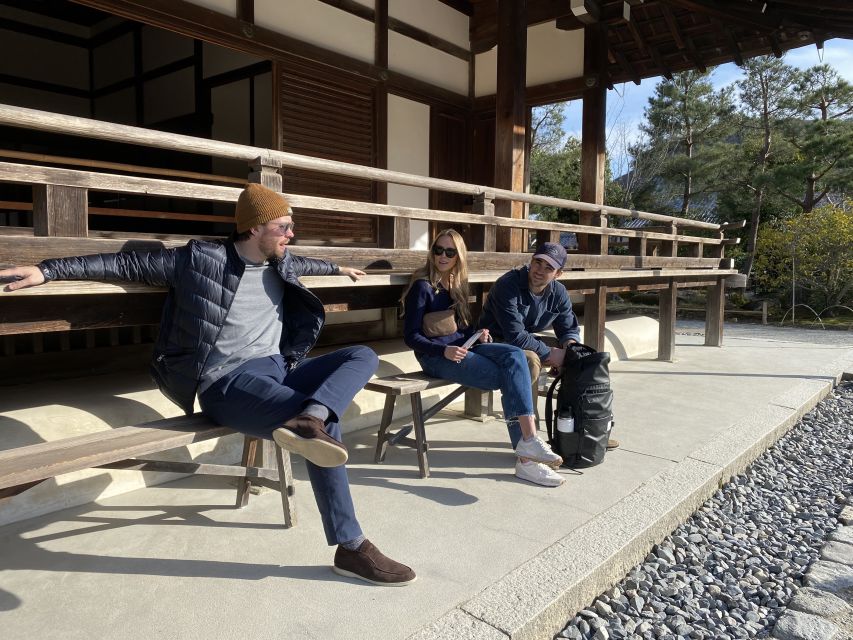 Kyoto: Afternoon Bamboo Forest and Monkey Park Bike Tour - Togetsukyo Bridge and the river views