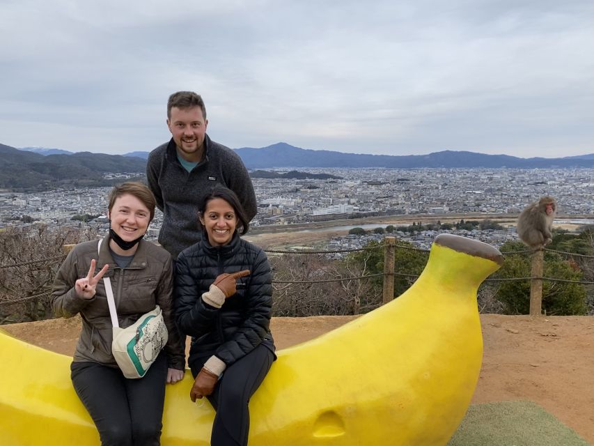 Kyoto: Afternoon Bamboo Forest and Monkey Park Bike Tour - The quieter roads are part of the experience