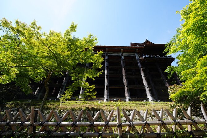 Kyoto Early Morning E Biking Tour Fushimi Inari Kiyomizu Temple - Kiyomizu-dera above eastern Kyoto