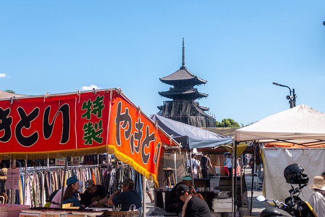 Kyoto Flea Market Cultural Exchange with English Learners - What $13.01 buys you