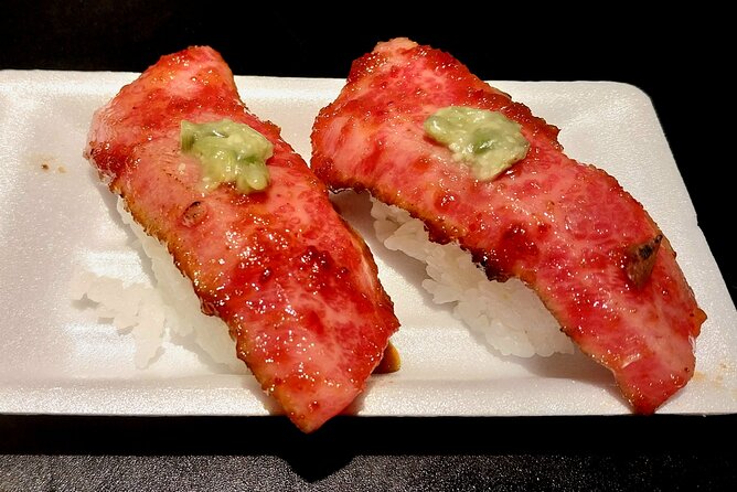 Kyoto Food Tour of 10 Tastings with Wagyu, Mochi & More Surprises - Nishiki Market, yuba, sake, and handmade fishcakes