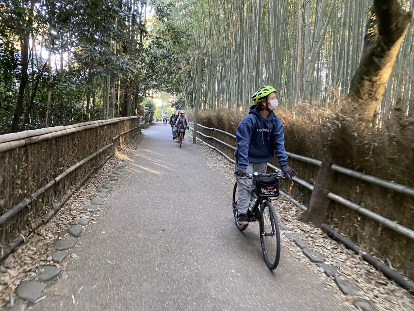 Kyoto: Full-Day City Highlights Bike Tour with Light Lunch - Fushimi Inari: vermilion gates and fox guardians