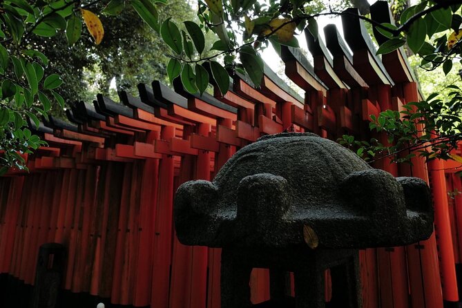 Kyoto Fushimi-Inari Night Walking Tour - Walking beneath the torii gates