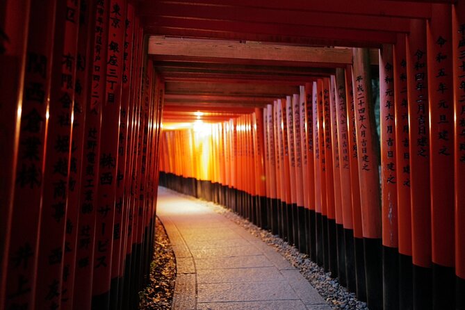 Kyoto Fushimi-Inari Night Walking Tour - How much walking and darkness to expect