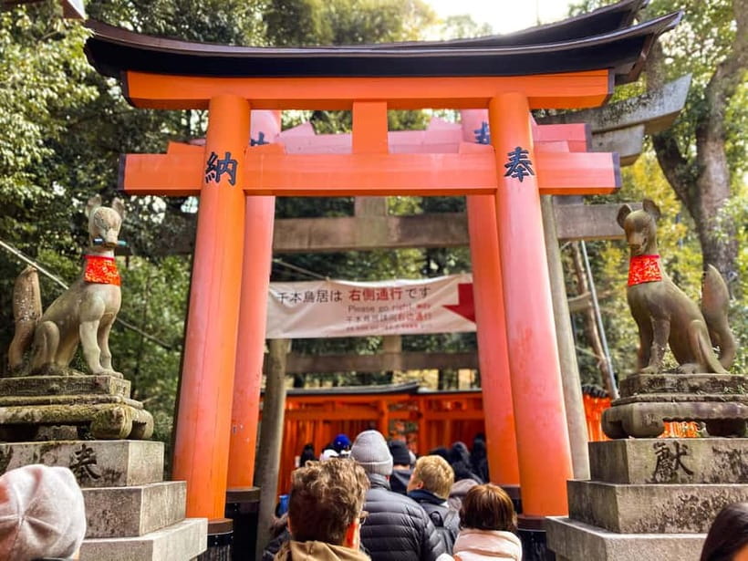 Kyoto: Fushimi Inari Night Walking Tour with Guide - Meeting your guide at JR Inari Station
