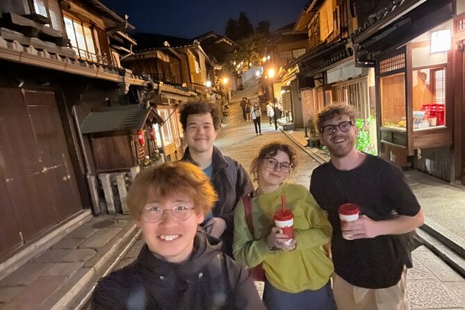 Kyoto: Gion Magical Night Walking Tour - Two quieter religious stops beyond the main lanes