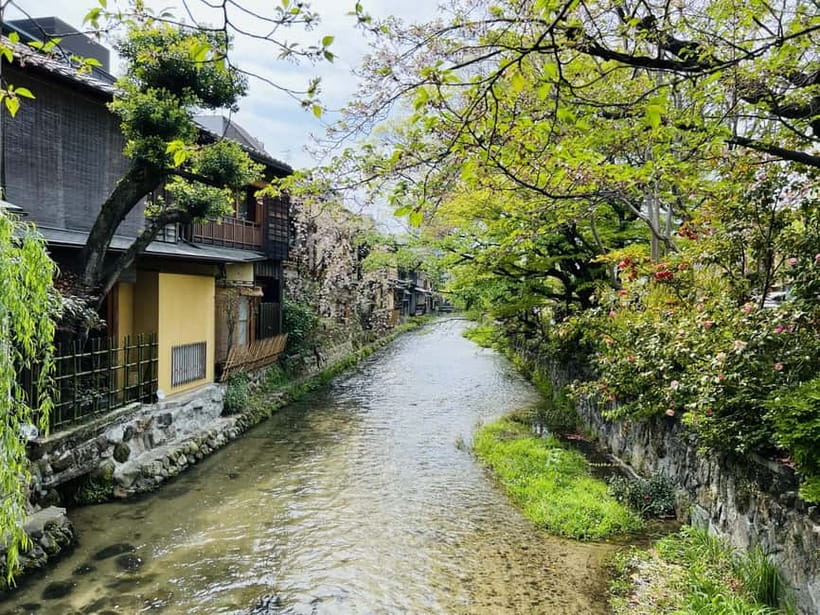 Kyoto: Gion Night Tour Stories of Geisha and Maiko - Shirakawa Canal at the quietest part of the route