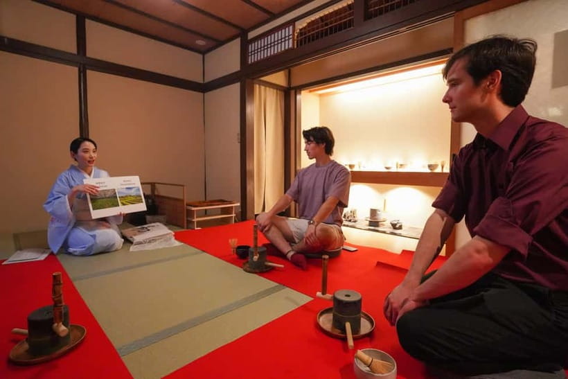 Kyoto Gion Tea ceremony & Wabi-sabi Walking Tour - Higashiyama stops for matcha, pottery, and Japanese art