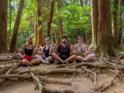 Hike and Hot Springs in Kurama