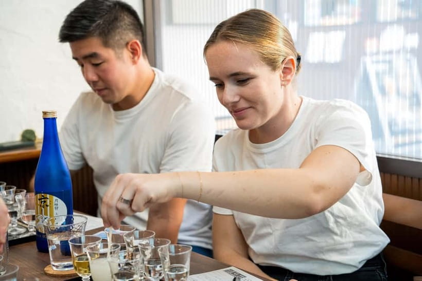 Kyoto: Insider Sake Experience with 7 Tastings and Snacks - The guides shape the mood