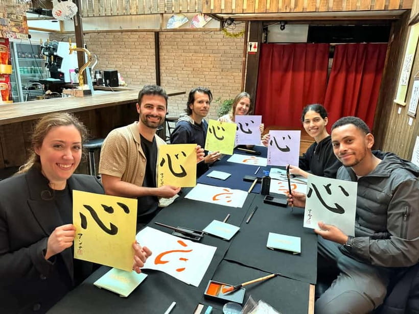 Kyoto: Japanese Calligraphy Workshop - Key points at a glance