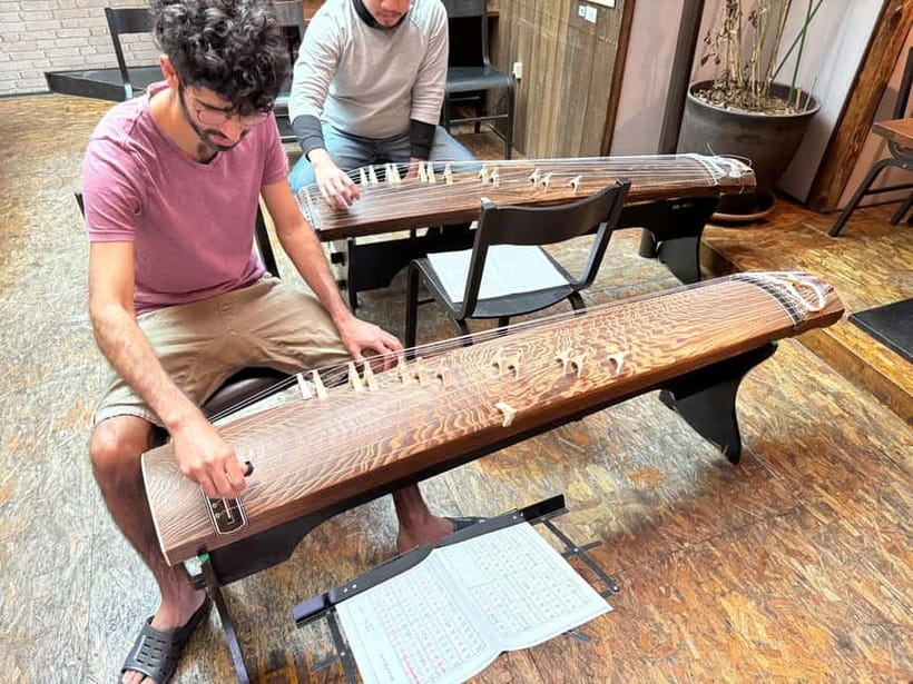 Kyoto: Japanese Koto Musical Instrument Class - Gojo Paradiso by the Takase River