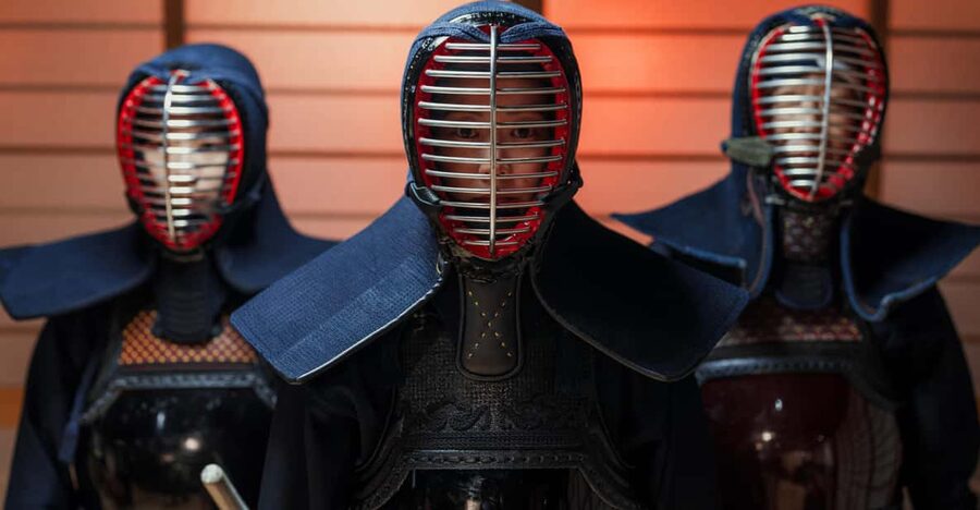 Kyoto: Kendo and Samurai Experience with Uniform and Gear - The final foam-sword bout