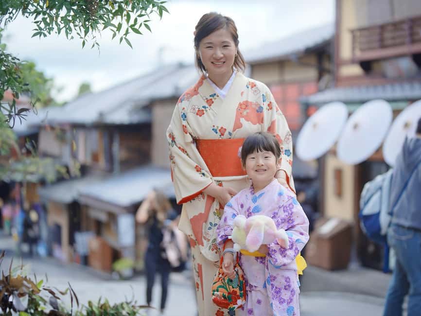Kyoto Kimono Rental CHAMATSU｜Kimono/Yukata Rental FamilyPlan - Who will enjoy CHAMATSU most