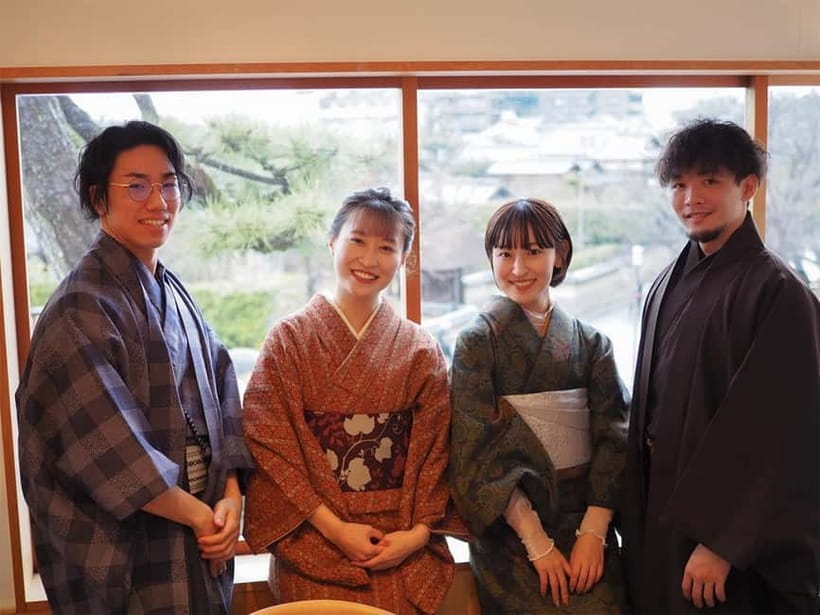 Kyoto Kimono Rental mimosa ｜Kimono/Yukata Rental Couple Plan - The nine-hour rental window