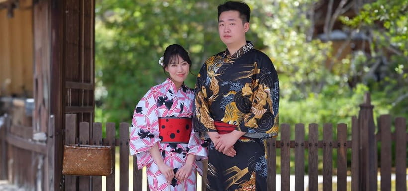 Kyoto Kimono Rental mimosa ｜Kimono/Yukata Rental Couple Plan - How good is the value at 7,000 yen for two?