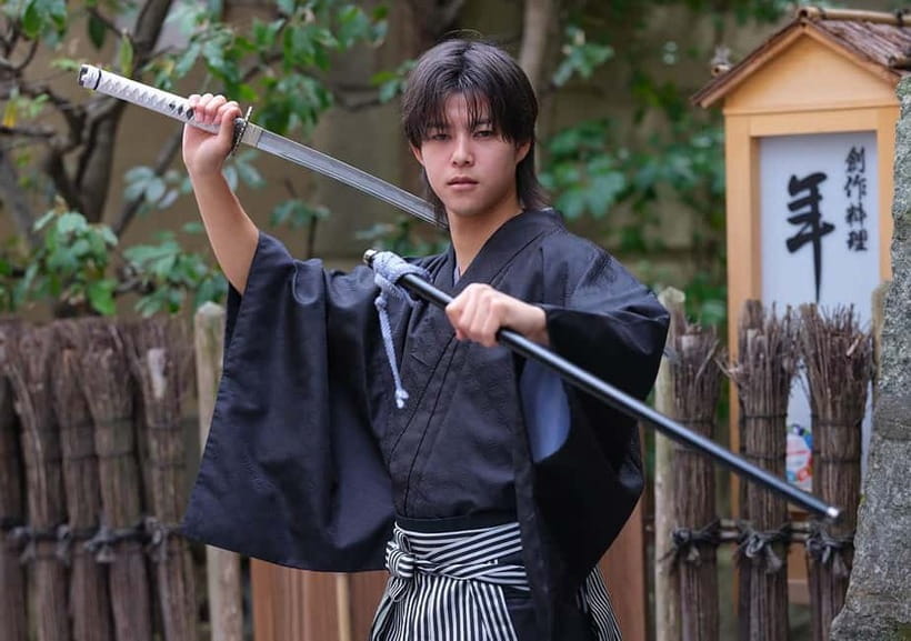 Kyoto Kimono Rental mimosa Samurai Plan|Feel the History - Dressing as a samurai near Ichinenzaka