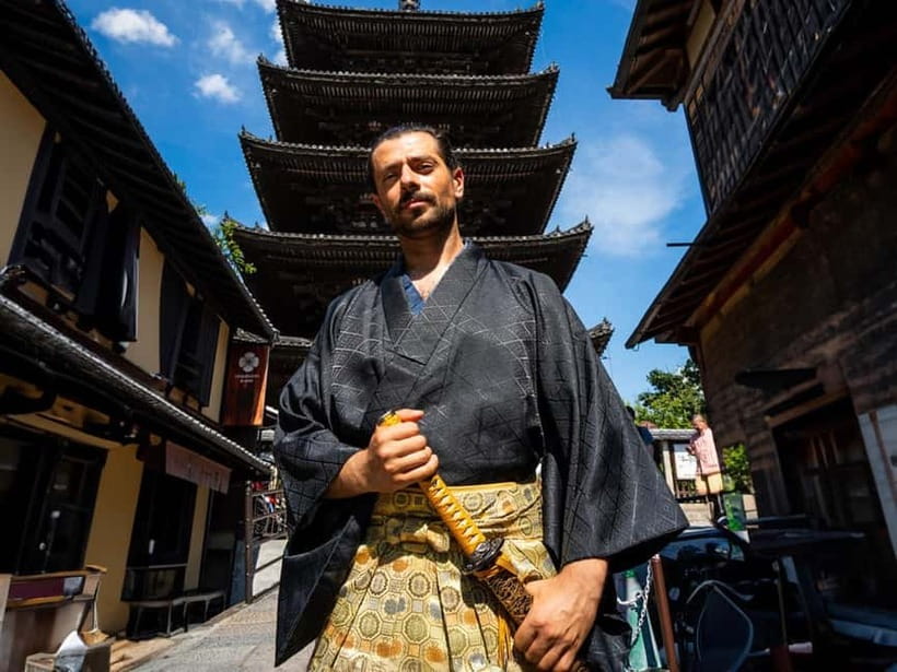 Kyoto Kimono Rental mimosa Samurai Plan|Feel the History - What your day looks like from 8 a.m. to 7 p.m.