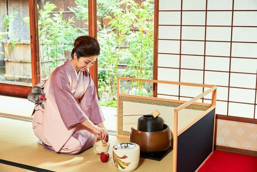 Kyoto: Kimono Tea Ceremony with Matcha and Sweet - The photo value of the kimono