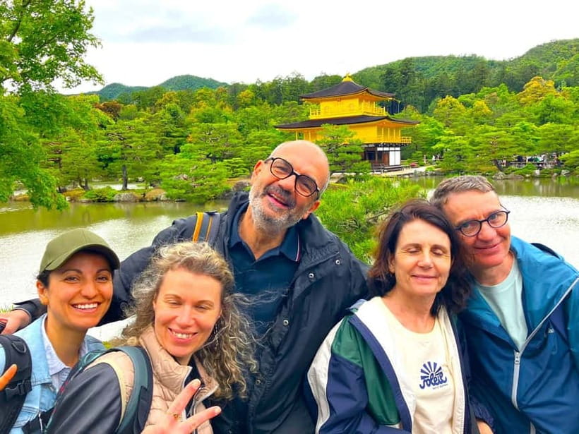 Kyoto: Kinkakuji, Golden Pavilion Guided Tour - Walking the gardens beyond the photo