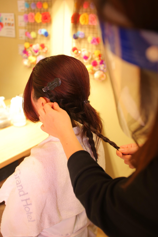Kyoto : Kiyomizu-dera Temple : kimono and Indoor photo shoot - What happens during the private photo session