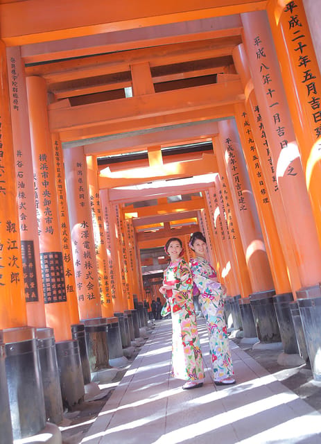 Kyoto:Kiyomizu-dera Temple Rent a kimono and ride a rickshaw - Your own Higashiyama afternoon