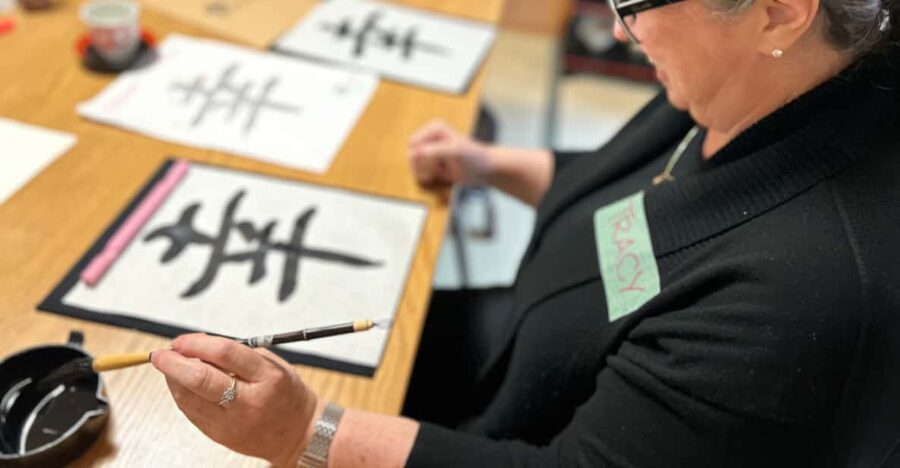 Kyoto: Local Home Visit and Japanese Calligraphy Class - Key points at a glance